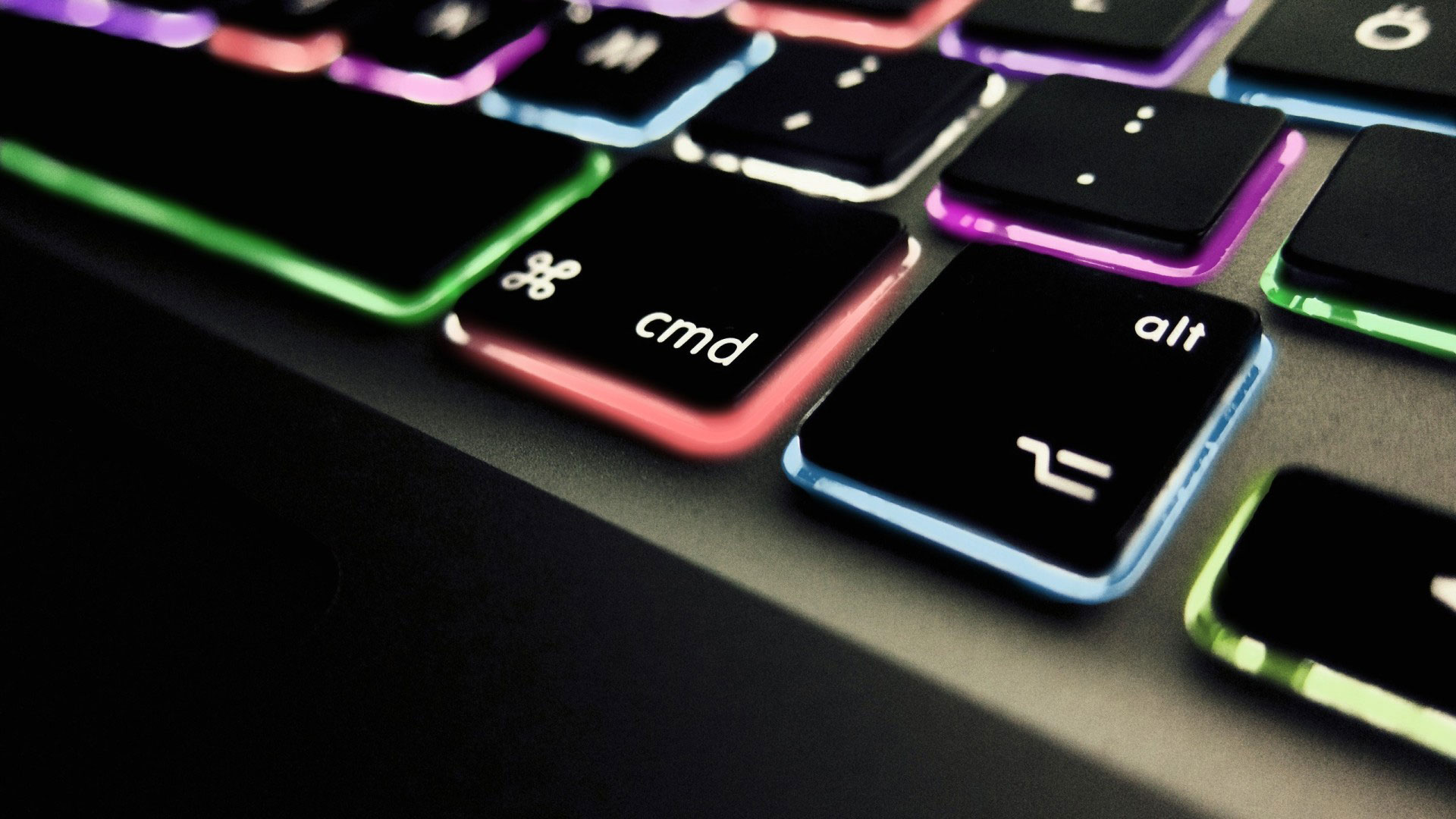 best-computer-keyboard-colorful-desktop-background-wallpaper - ThatLazyAdmin