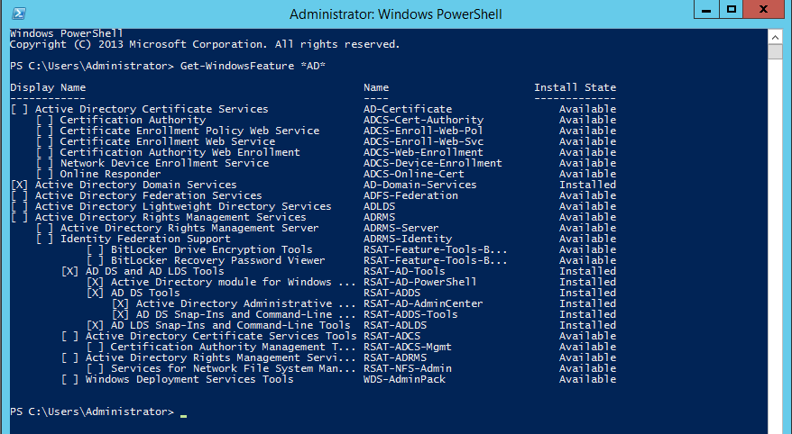 Deploy Active Directory Domain Using PowerShell