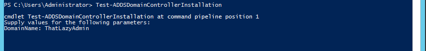 Deploy Active Directory Domain Using PowerShell