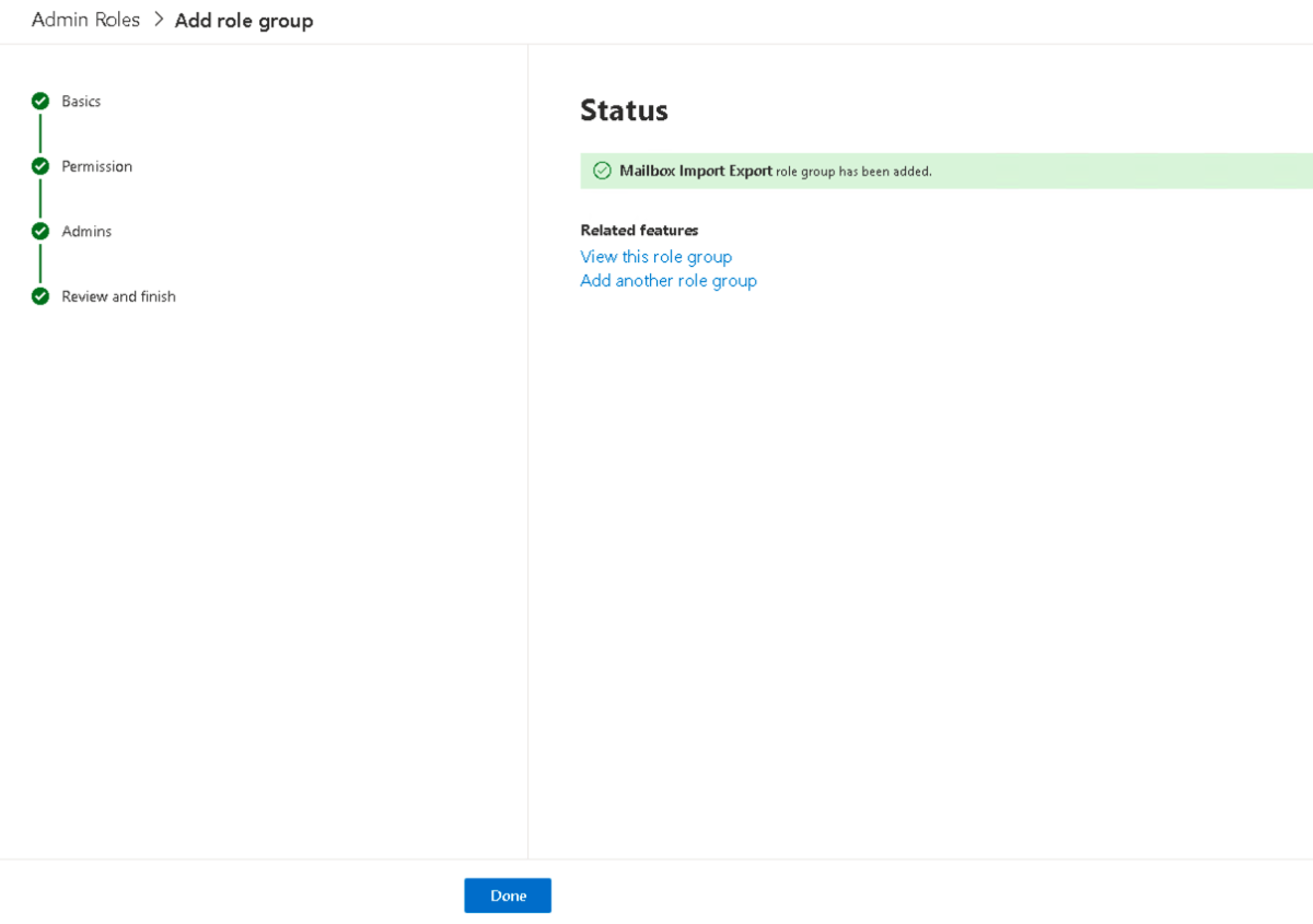 Troubleshooting: Unable to Add Exchange Online Role Group