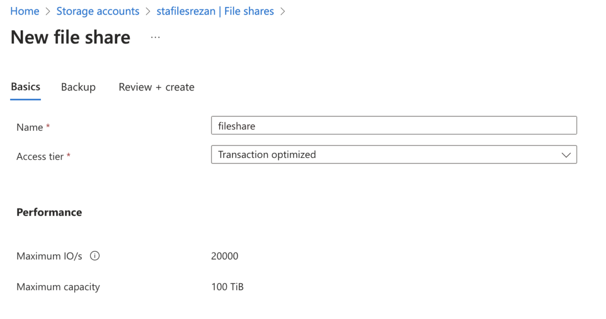 Guide to Setting up Azure File Share and Connecting via Private Endpoint