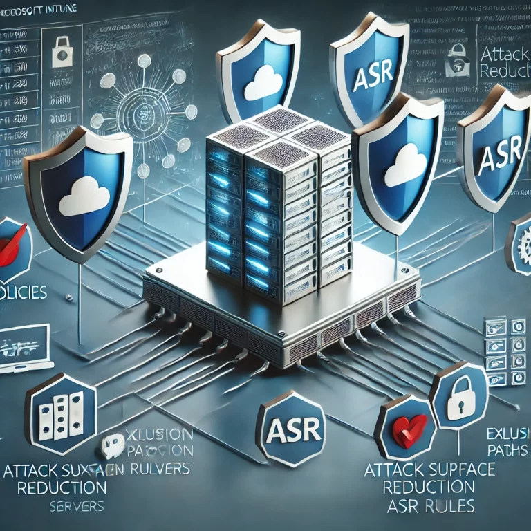 Optimizing Attack Surface Reduction (ASR) Exclusions on Microsoft Servers: Best Practices with Intune