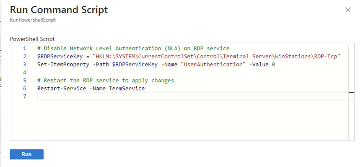 How to Disable Network Level Authentication (NLA) on an Azure Virtual ...