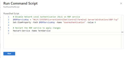 How to Disable Network Level Authentication (NLA) on an Azure Virtual ...