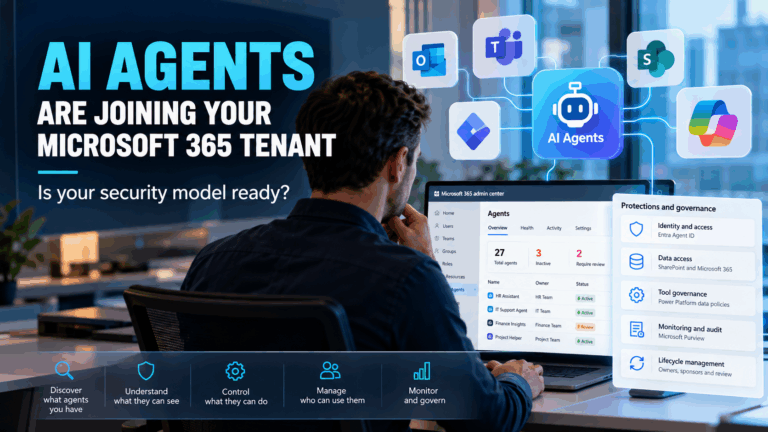 AI Agents Are Joining Your Microsoft 365 Tenant. Is Your Security Model Ready?